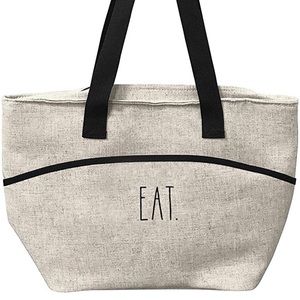RaeDunn insulated tote w/Linen Exterior